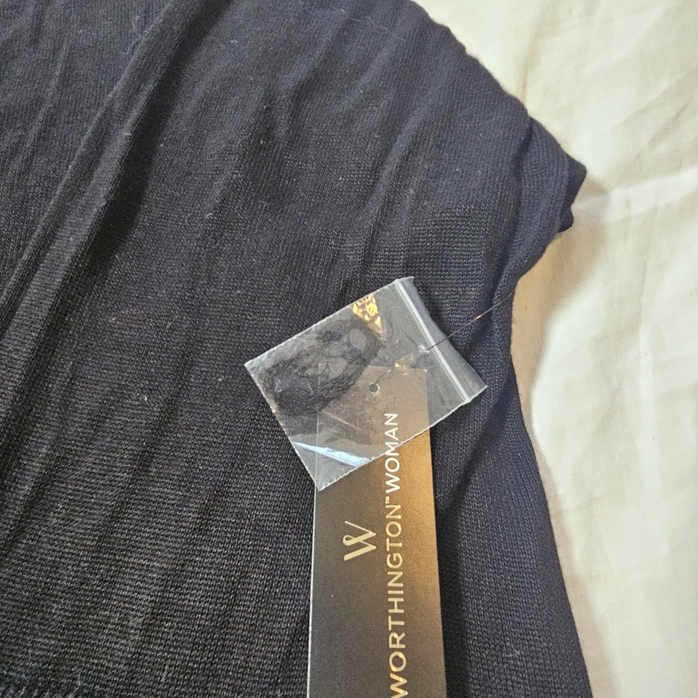 Worthington Black Knit Sweater - Picture 3 of 7
